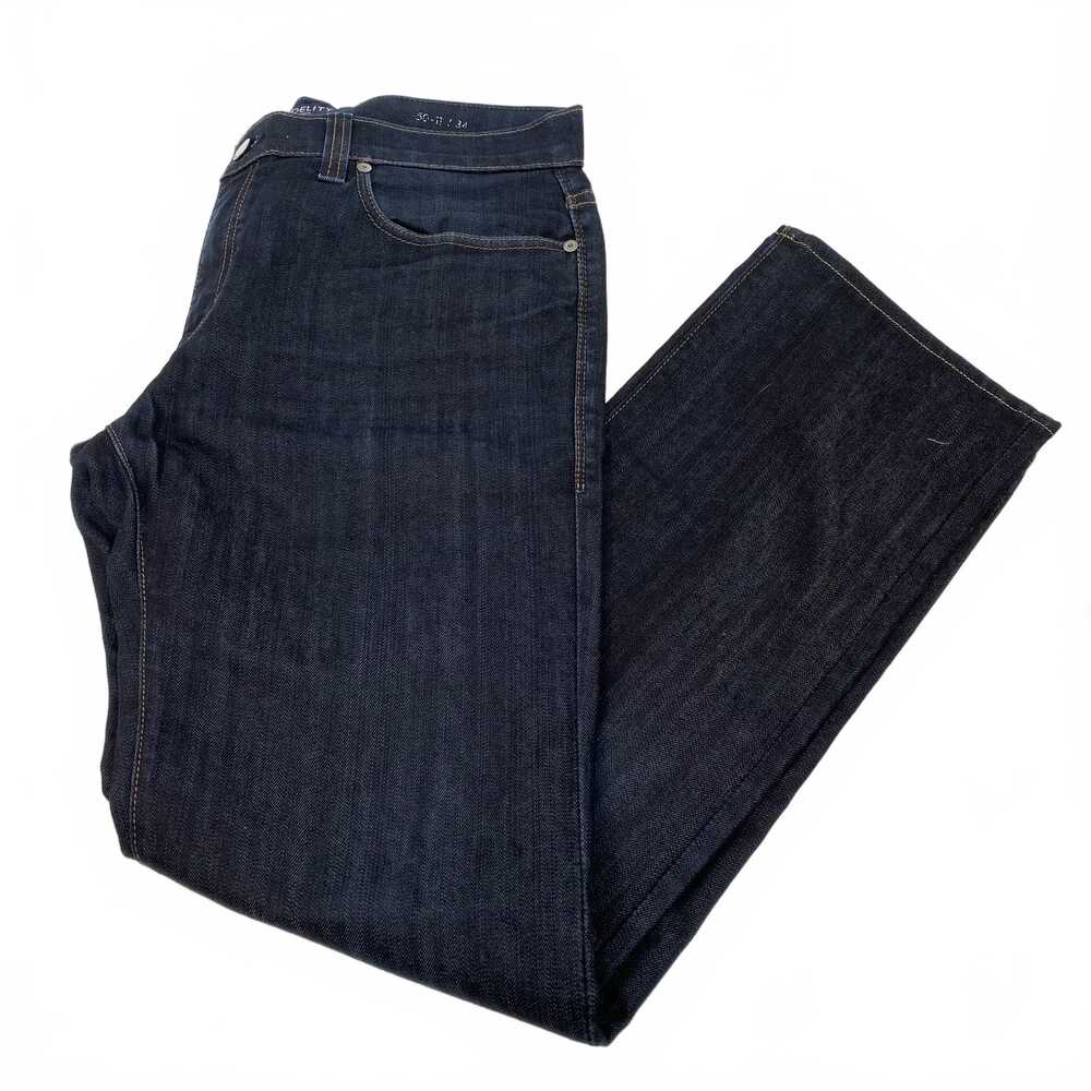Fidelity Blue Straight Jeans for Men | Cotton Blend, Regular 34